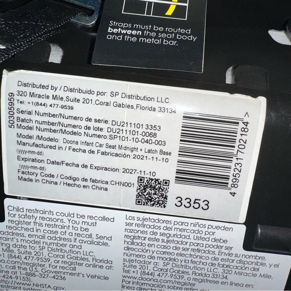 COPY - Doona deluxe stroller and car seat - Picture 6 of 9